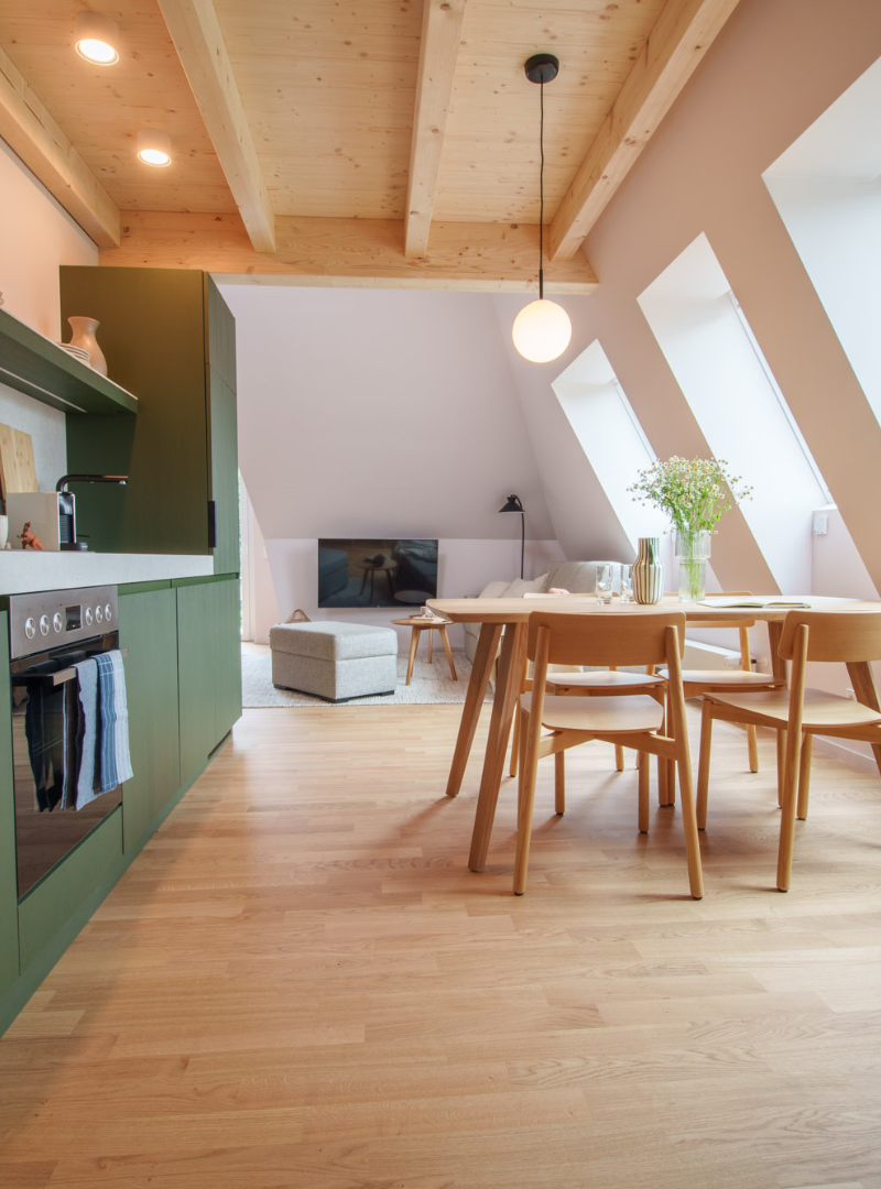 1 Schlafzimmer Apartment Maisonette