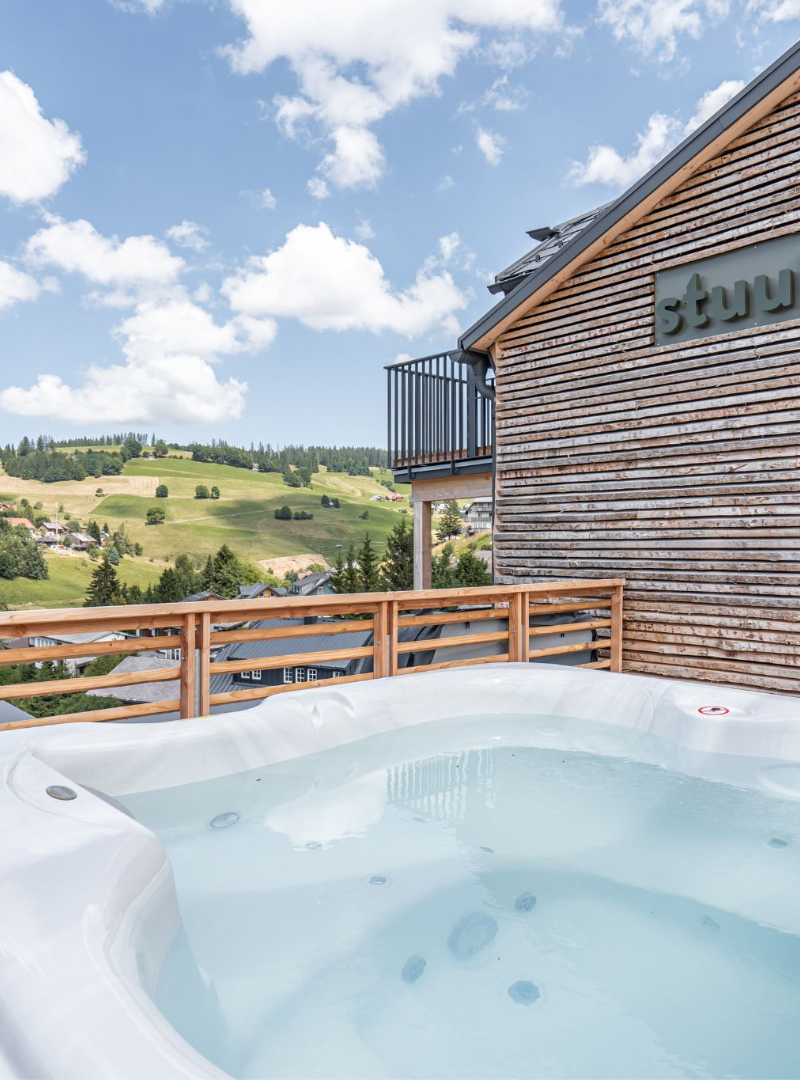 1-Schlafzimmer Apartment mit Whirlpool