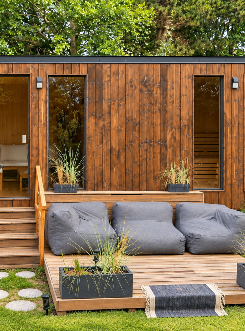 Outdoor-Sauna