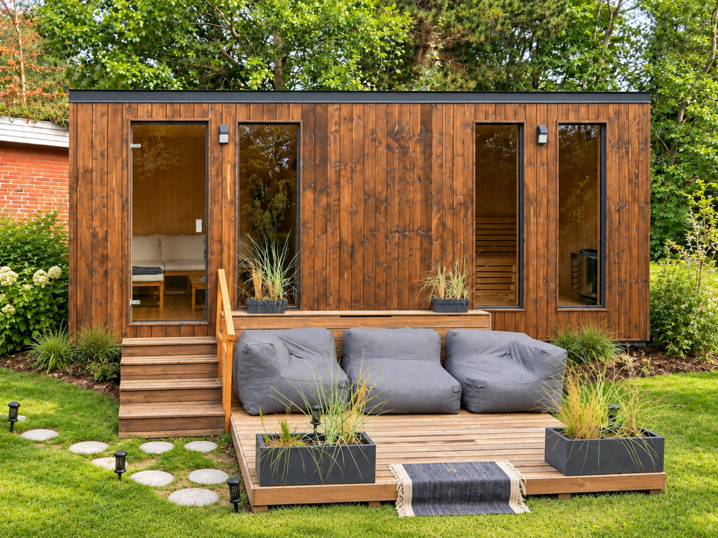 Outdoor-Sauna