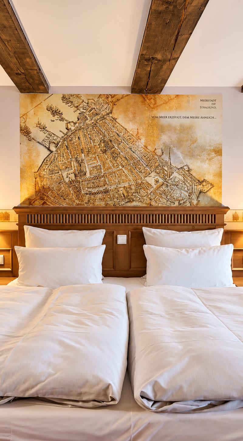 Scheelehof Stralsund – Doppelzimmer Standard (Hinterhaus) 6